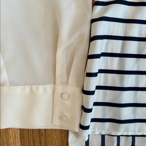 The limited. Striped Long Sleeve Women's blouse - Picture 3 of 7